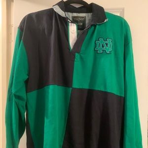 notre dame rugby shirt